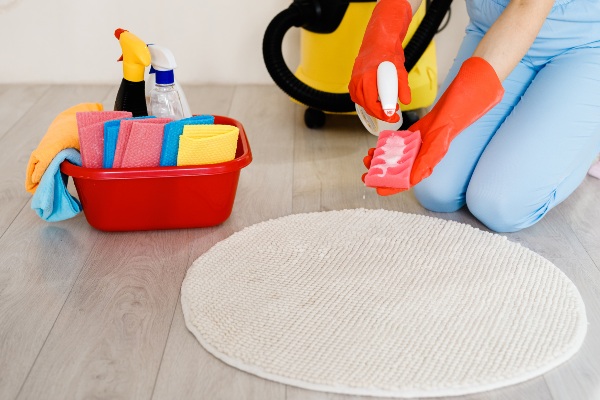 como limpiar alfombras de piso